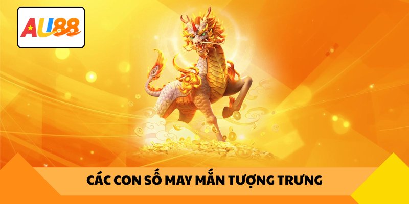 Các con số may mắn tượng trưng